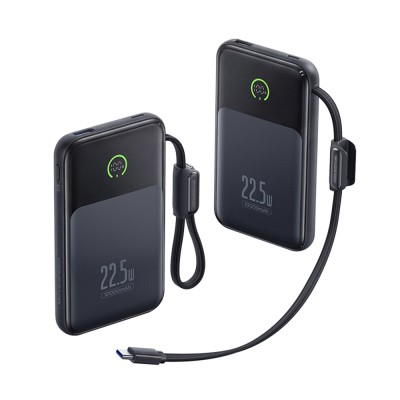 Movespeed MSP19 Pro Dijital LED Göstergeli Type-C Kablolu Powerbank 22.5W 10.000mAh - 9