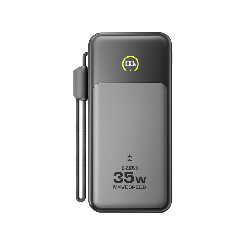 Movespeed MSP20 20,000mAh 35W Power Bank with Digital LED Display and Type-C Cable - 2