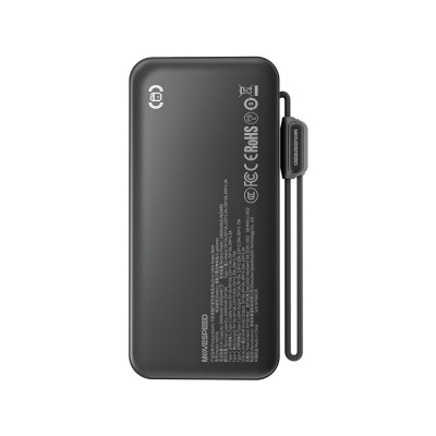 Movespeed MSP20 Dijital LED Göstergeli Type-C Kablolu Powerbank 35W 20.000mAh - 6