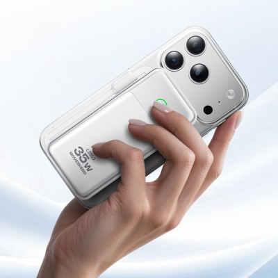 Movespeed MSP20 Dijital LED Göstergeli Type-C Kablolu Powerbank 35W 20.000mAh - 12