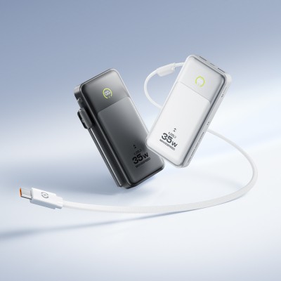 Movespeed MSP20 Dijital LED Göstergeli Type-C Kablolu Powerbank 35W 20.000mAh - 13