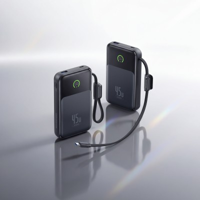 Movespeed MSP20 Pro 20,000mAh 45W Power Bank with Digital LED Display and Built-in Type-C Cable - 11