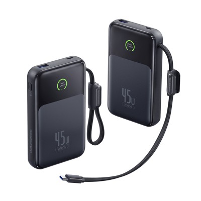 Movespeed MSP20 Pro Dijital LED Göstergeli Type-C Kablolu Powerbank 45W 20.000mAh - 8