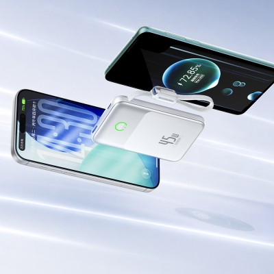Movespeed MSP20 Pro Dijital LED Göstergeli Type-C Kablolu Powerbank 45W 20.000mAh - 14
