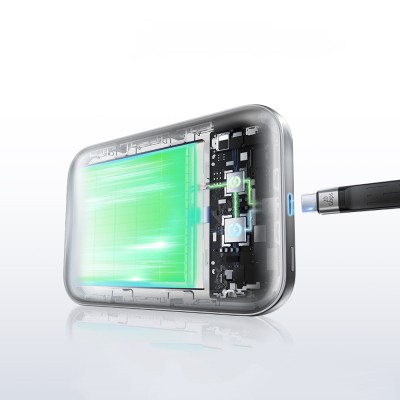 Movespeed MSPD10 PSSD Powerbank Özellikli Manyetik 5000mAh 2in1 SSD 4K ProRes Destekli 1TB USB3.2 Taşınabilir Harici Disk - 10