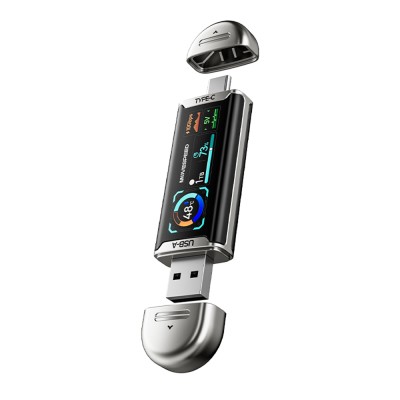 Movespeed MSSU10 LCD Ekranlı 4K ProRes Dual USB-A+Type-C Bağlantılı PSSD Flash Disk 256GB 10Gbps - 2