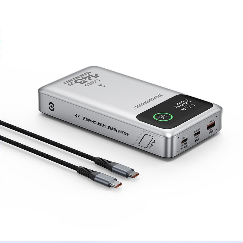 Movespeed YSPBM25 Pro 25,000mAh PD 145W Power Bank with Fast Charging and Digital LED Display - 6