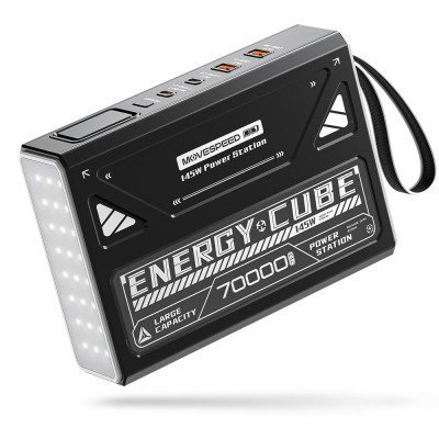 Movespeed YSPBZ70 Pro Max Hızlı Şarj Özellikli Dijital LED Göstergeli Powerbank 145W 70.000mAh - 4