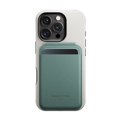 Native Union Active Series M-Safe Compatible Standed Leather-Look 4-Slot Card Holder - 16