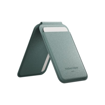 Native Union Active Series M-Safe Compatible Standed Leather-Look 4-Slot Card Holder - 4
