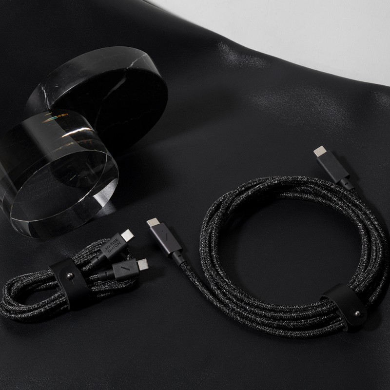 Native Union Belt Pro Serisi Type-C to Type-C Şarj Kablosu 240W 2.4M - 12