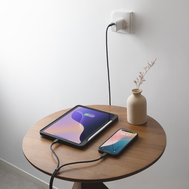 Native Union Belt Serisi PD 2in1 Type-C To Type-C Hızlı Şarj Özellikli Şarj ve Data Kablosu 140W 2M - 10