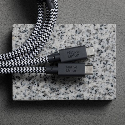 Native Union Belt Serisi PD 2in1 Type-C To Type-C Hızlı Şarj Özellikli Şarj ve Data Kablosu 140W 2M - 14