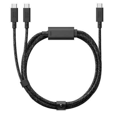 Native Union Belt Serisi PD 2in1 Type-C To Type-C Hızlı Şarj Özellikli Şarj ve Data Kablosu 140W 2M - 2