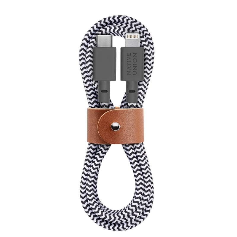 Native Union Belt Serisi Type-C to Lightning Şarj Kablosu 1.2M - 1