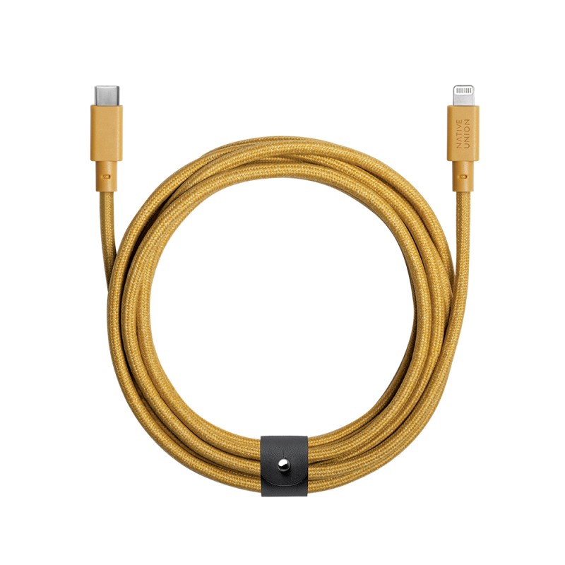 Native Union Belt Serisi Type-C to Lightning Şarj Kablosu 3M - 4