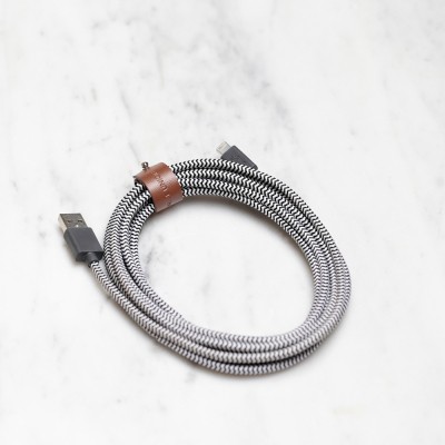 Native Union Belt Serisi USB-A to Lightning Şarj Kablosu 3M - 7