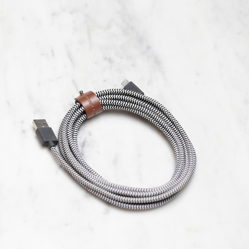 Native Union Belt Serisi USB-A to Lightning Şarj Kablosu 3M - 7