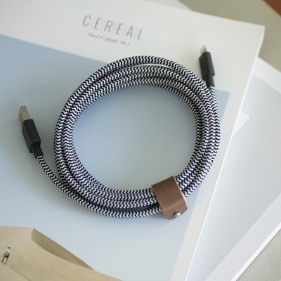 Native Union Belt Serisi USB-A to Lightning Şarj Kablosu 3M - 9