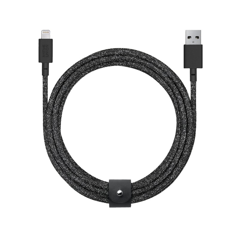 Native Union Belt Serisi USB-A to Lightning Şarj Kablosu 3M - 1