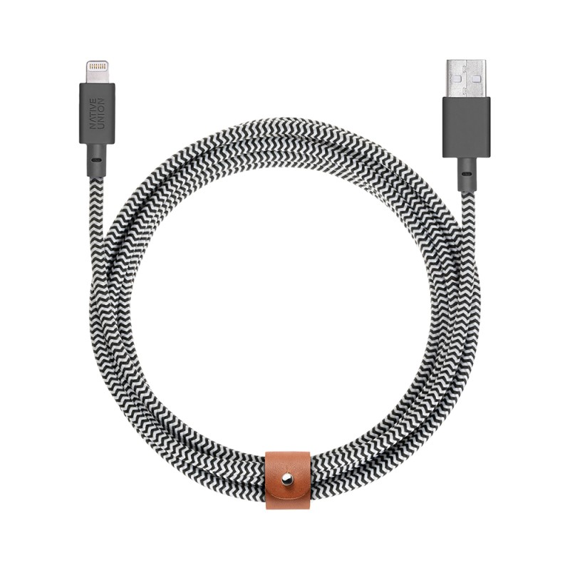 Native Union Belt Serisi USB-A to Lightning Şarj Kablosu 3M - 2