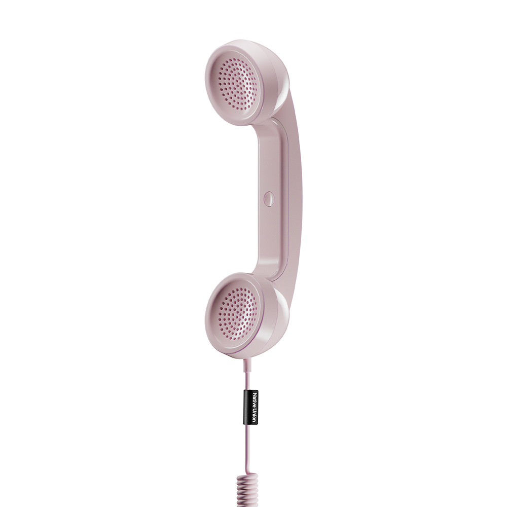 Native Union POP Phone Type-C Portlu Retro Telefon Ahizesi - Pembe