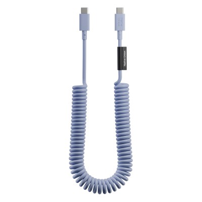 Native Union POP Serisi Type-C to Type-C Spiralli Şarj Kablosu 60W 2.4M - 2