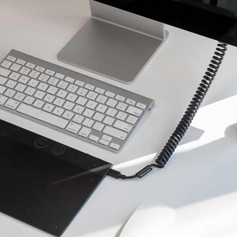 Native Union POP Serisi Type-C to Type-C Spiralli Şarj Kablosu 60W 2.4M - 11