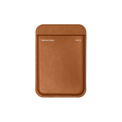 Native Union RE Classic Serisi M-Safe Uyumlu Standlı Deri Tasarımlı Kartlık - 3