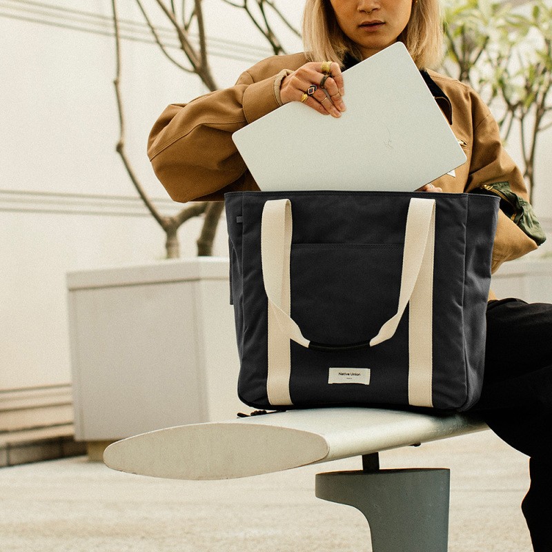 Native Union W.F.A Tote Bag Pro Su Geçirmez Cordura Kumaş YKK Fermuarlı 16L Taşıma Çantası - 9