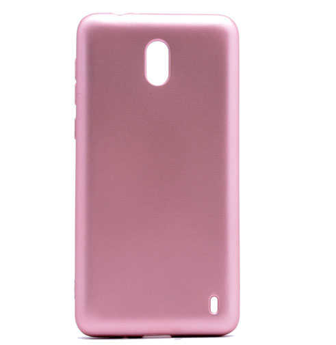 Nokia 2 Kılıf Zore Premier Silikon Kapak - Rose Gold