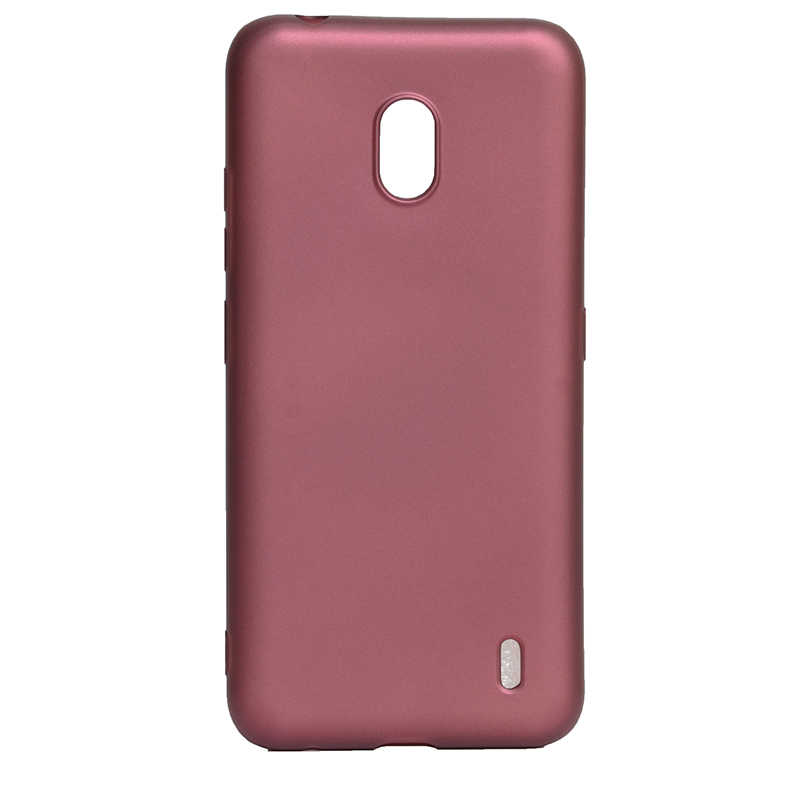 Nokia 2.2 Kılıf Zore Premier Silikon Kapak - Mürdüm