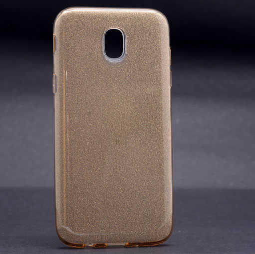 Nokia 3 Kılıf Zore Shining Silikon - Gold