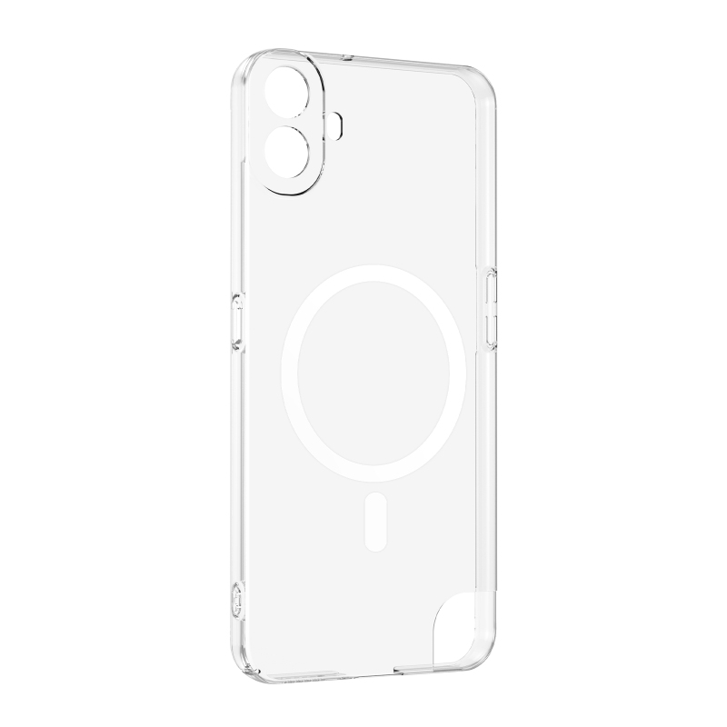 Nothing CMF Phone 1 Camera Protected M-Safe Charging Enabled Transparent Zore London Hard PC Case - 2