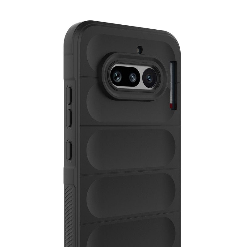 Nothing Phone 4A Case Flexible TPU Hollow Back Design Zore Ethnic Silicone Cover - 4