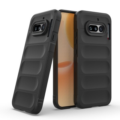 Nothing Phone 4A Case Flexible TPU Hollow Back Design Zore Ethnic Silicone Cover - 9