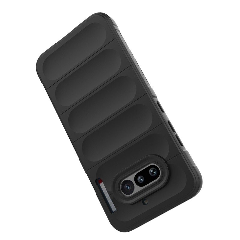 Nothing Phone 4A Case Flexible TPU Hollow Back Design Zore Ethnic Silicone Cover - 11