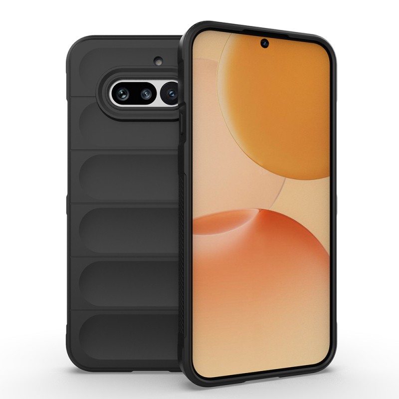 Nothing Phone 4A Case Flexible TPU Hollow Back Design Zore Ethnic Silicone Cover - 2