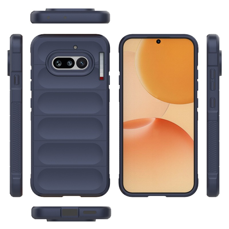 Nothing Phone 4A Case Flexible TPU Hollow Back Design Zore Ethnic Silicone Cover - 21