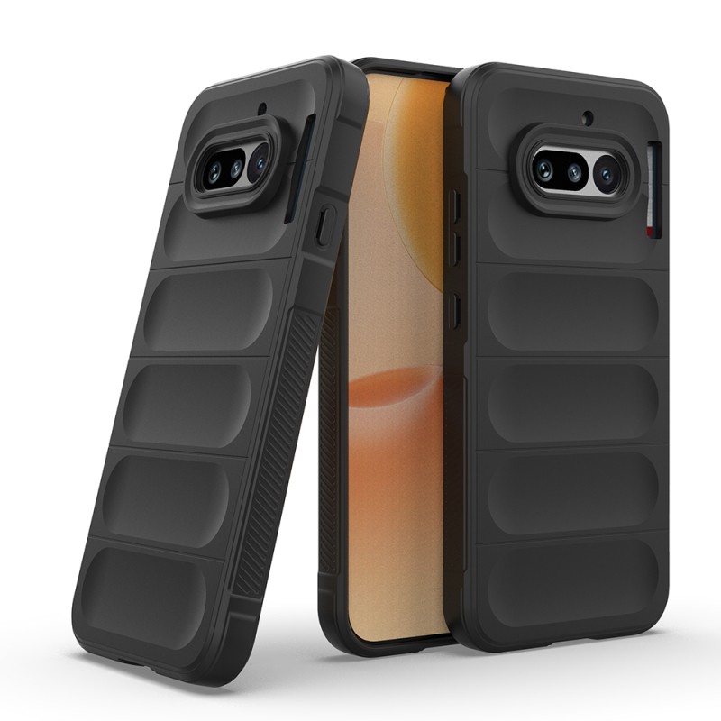 Nothing Phone 4A Kılıf Esnek TPU Oyuklu Arka Yüzey Tasarımlı Zore Etnik Silikon Kapak - 9