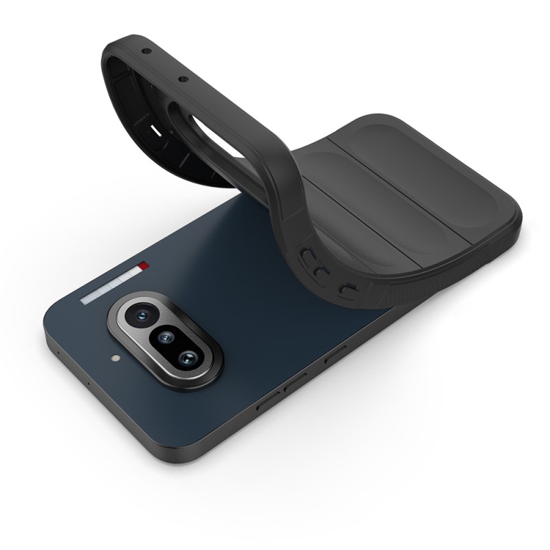 Nothing Phone 4A Kılıf Esnek TPU Oyuklu Arka Yüzey Tasarımlı Zore Etnik Silikon Kapak - 13