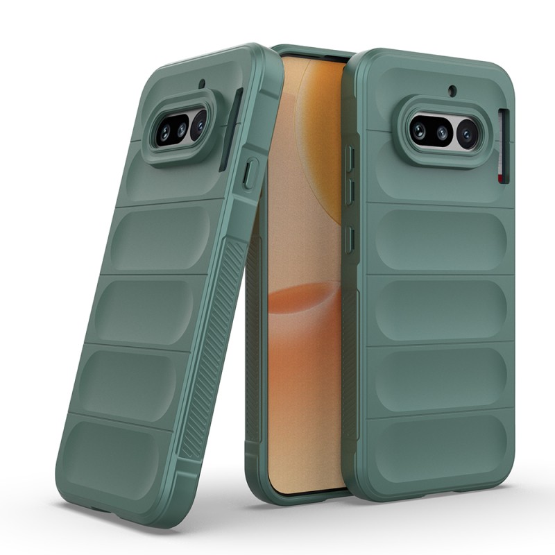 Nothing Phone 4A Kılıf Esnek TPU Oyuklu Arka Yüzey Tasarımlı Zore Etnik Silikon Kapak - 22