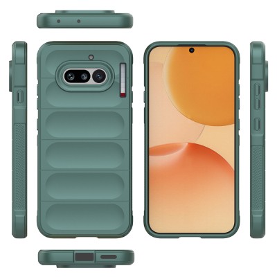 Nothing Phone 4A Kılıf Esnek TPU Oyuklu Arka Yüzey Tasarımlı Zore Etnik Silikon Kapak - 27