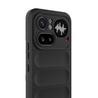 Nothing Phone 4A Pro Case Flexible TPU Hollow Back Design Zore Ethnic Silicone Cover - 4