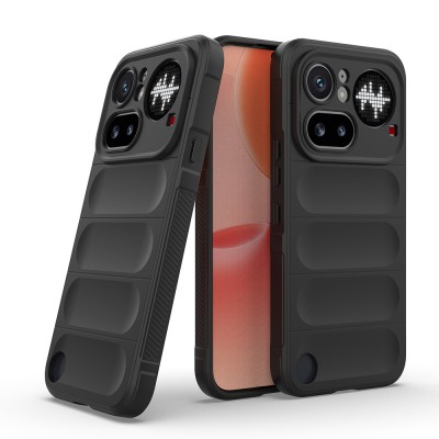 Nothing Phone 4A Pro Case Flexible TPU Hollow Back Design Zore Ethnic Silicone Cover - 9