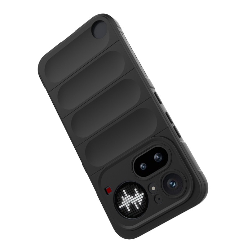 Nothing Phone 4A Pro Case Flexible TPU Hollow Back Design Zore Ethnic Silicone Cover - 11
