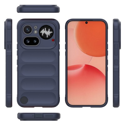 Nothing Phone 4A Pro Case Flexible TPU Hollow Back Design Zore Ethnic Silicone Cover - 21