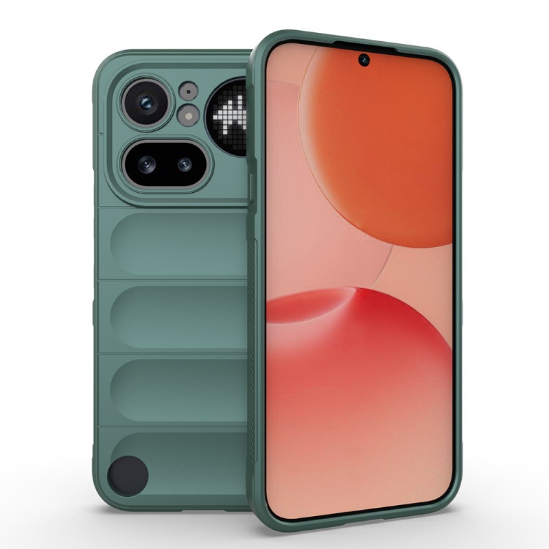 Nothing Phone 4A Pro Case Flexible TPU Hollow Back Design Zore Ethnic Silicone Cover - 3