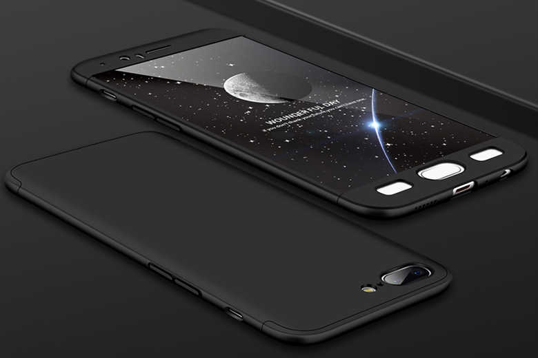 One Plus 5 Kılıf Zore Ays Kapak - Siyah