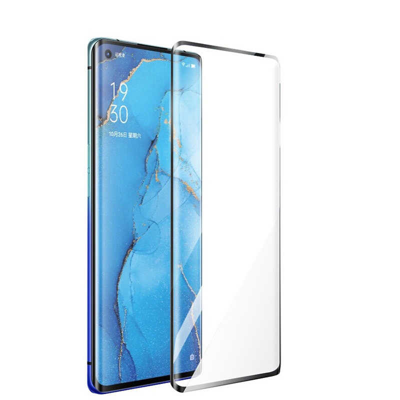 One Plus 8 Pro Zore Süper Pet Ekran Koruyucu Jelatin - Siyah